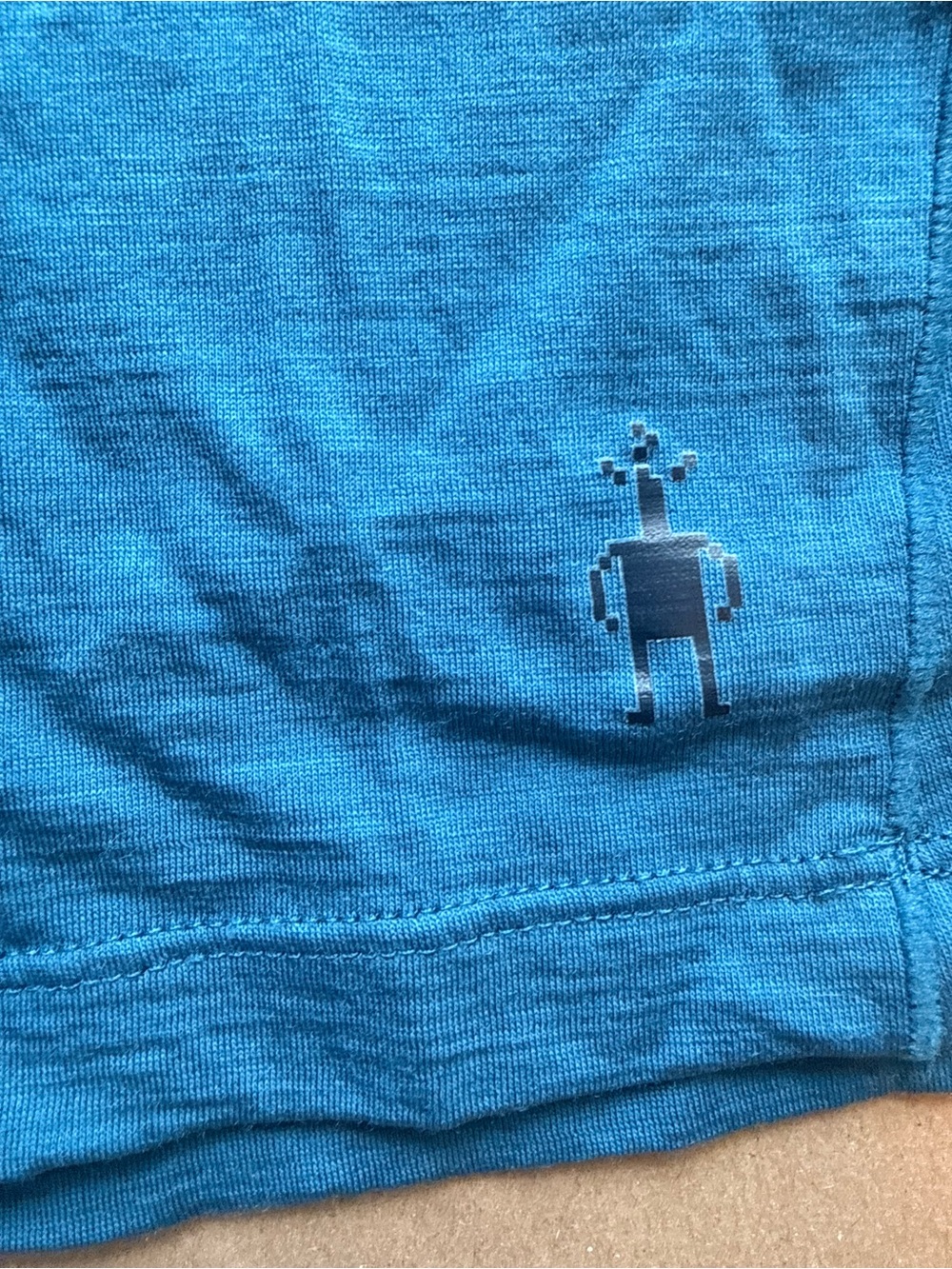 Smartwool Merino 150 Long Sleeve Tee in Teal Blue - Picture 3 of 6